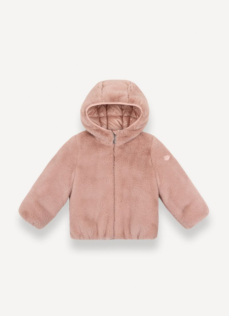 Colmar Baby Fur Jacket - Vintage Rose