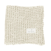 Load image into Gallery viewer, Bebe Organic Waffle Blanket - Natural
