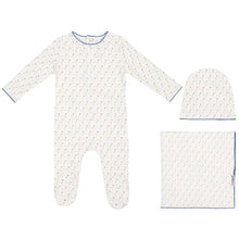 Load image into Gallery viewer, Mini Label Boys Bright Floral Print Layette Set - White
