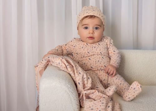 Mini Label Girls Printed Willow Layette Set