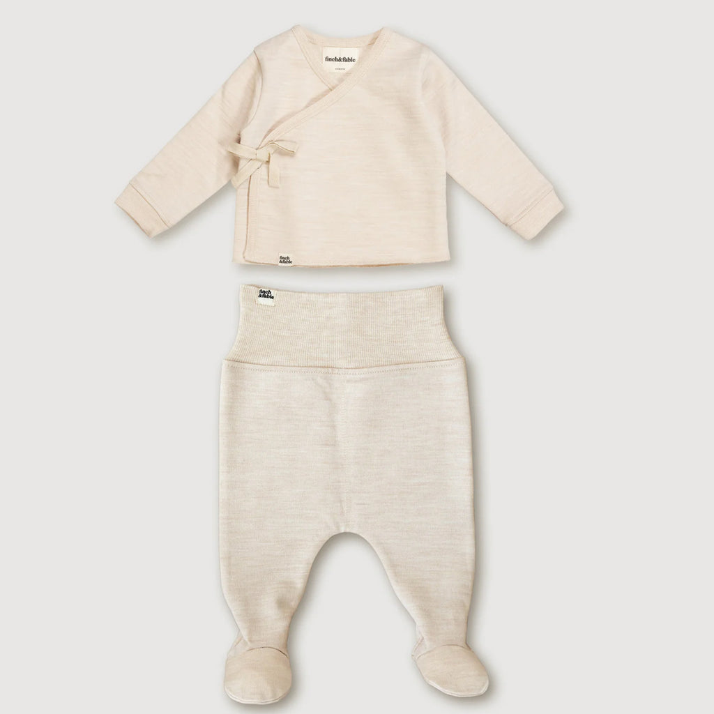 Finch & Fable - Wool Fleece Set - Oat