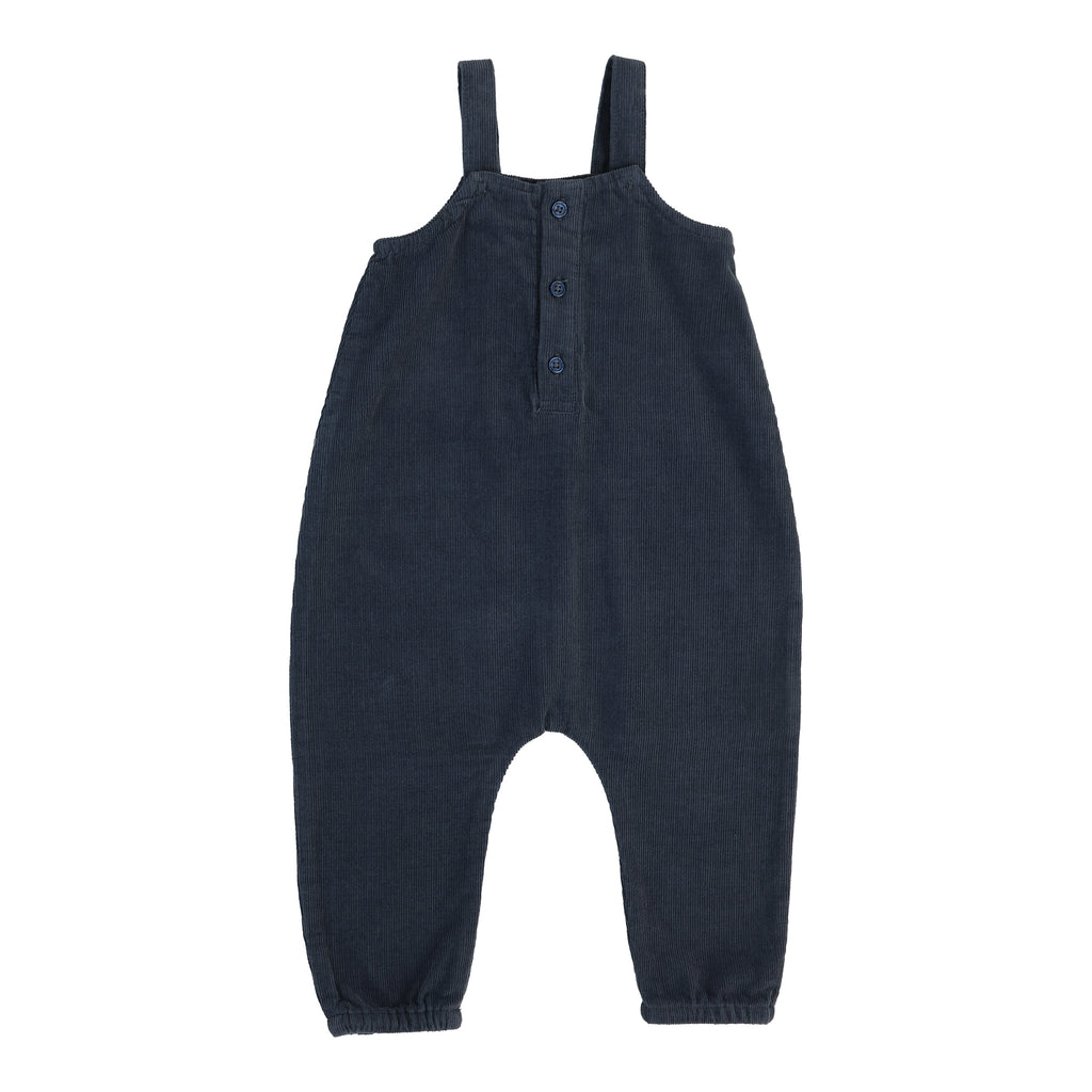 Lil Legs Corduroy Overalls - Off Blue