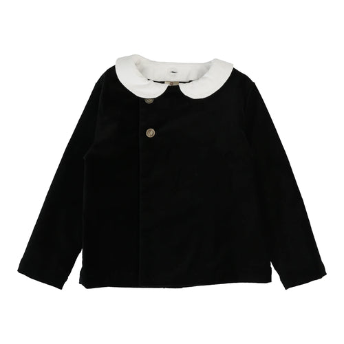 Lil Legs Toddler Velvet Blazer - Black