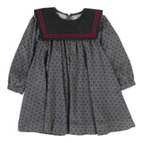 Lil Legs Primrose Dress - Pale Grey