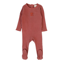 Load image into Gallery viewer, Lil Legs Sherpa Footie - Mineral Red