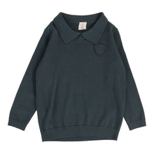 Load image into Gallery viewer, Lil Legs Knit Polo - Slate