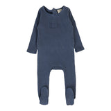 Lil Legs Wash Footie - Blue Wash