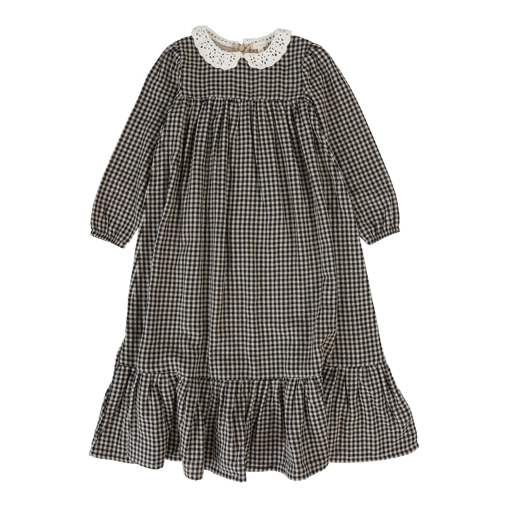 Lil Legs Folk Maxi - Gingham