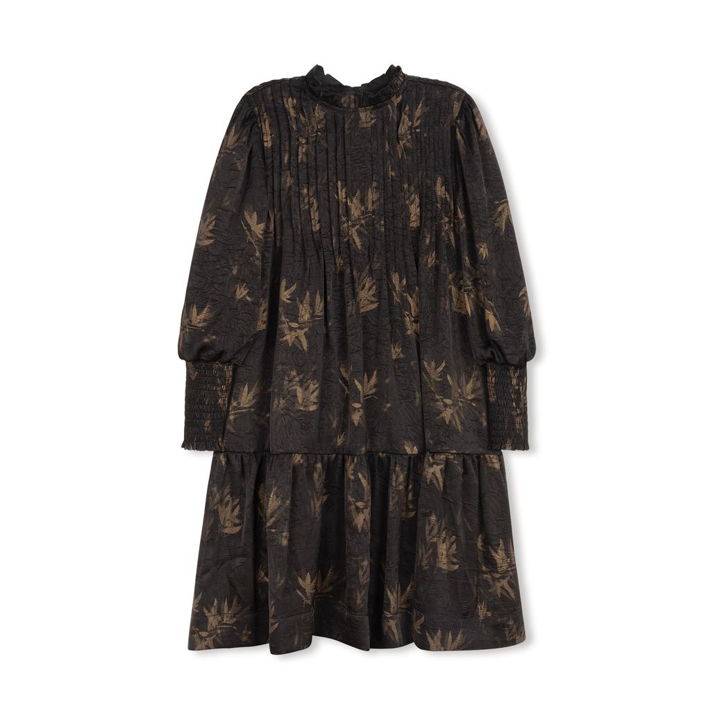 Velvette Label Black/Gold Flow Dress