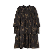 Load image into Gallery viewer, Velvette Label Black/Gold Flow Dress