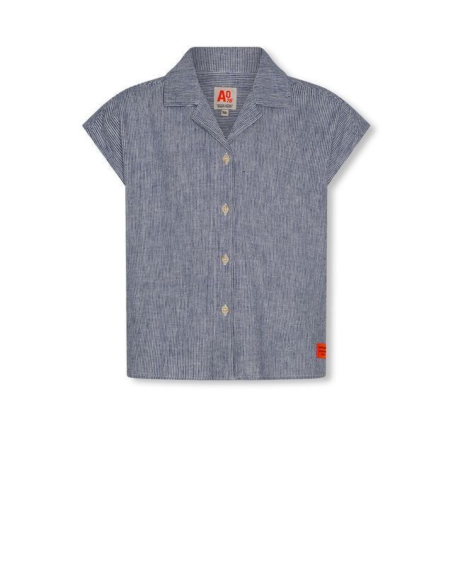 AO76 Zoe Shirt - Cobalt Blue