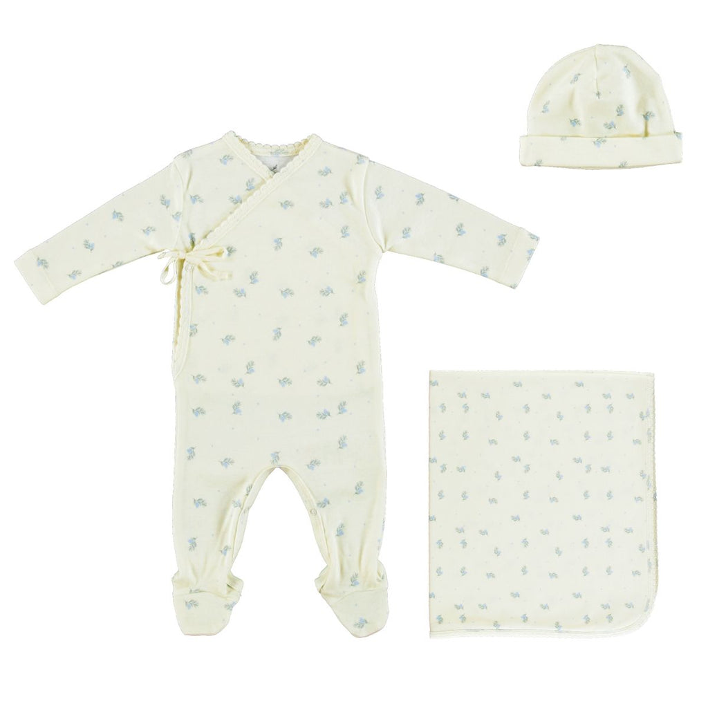 Bebe Organic Aaron Layette Set - Blue Branch