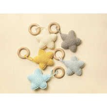 Load image into Gallery viewer, Star Rattle Teether-Ivory