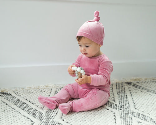 Cuddle & Coo Dream Big Pink Footie