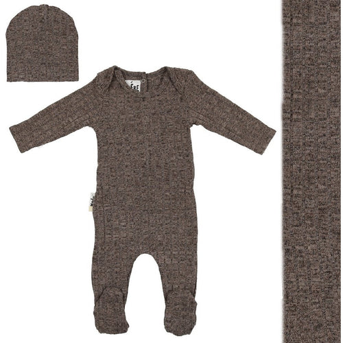 Taupe Marled Rib Collection