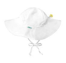 Load image into Gallery viewer, Brim Sun Protection Hat-Solid White Sunhat