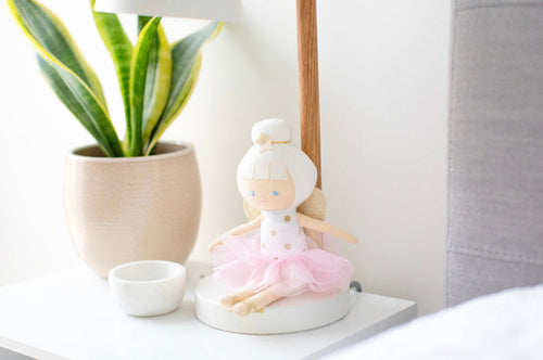 Bella Baby Fairy Gold Spot Doll
