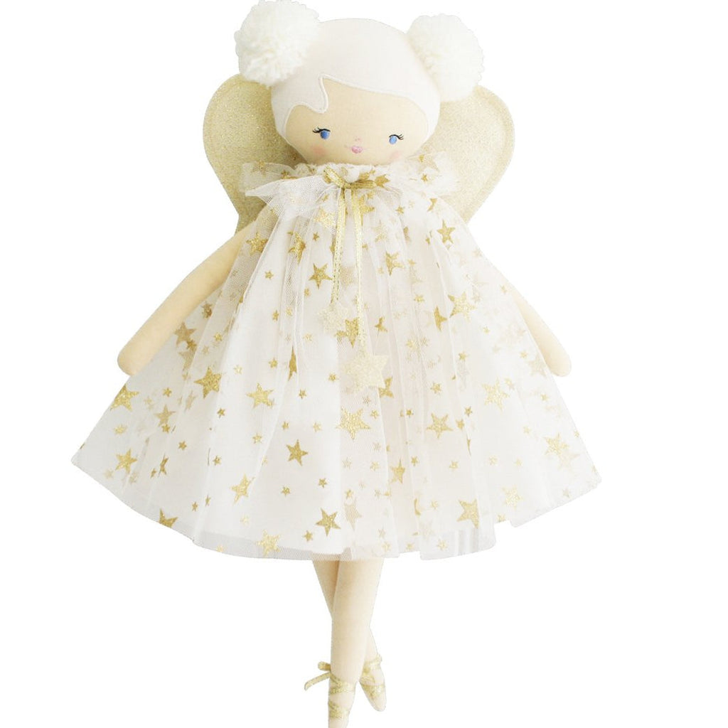 Alimrose Lily Fairy Ivory Gold Star Doll