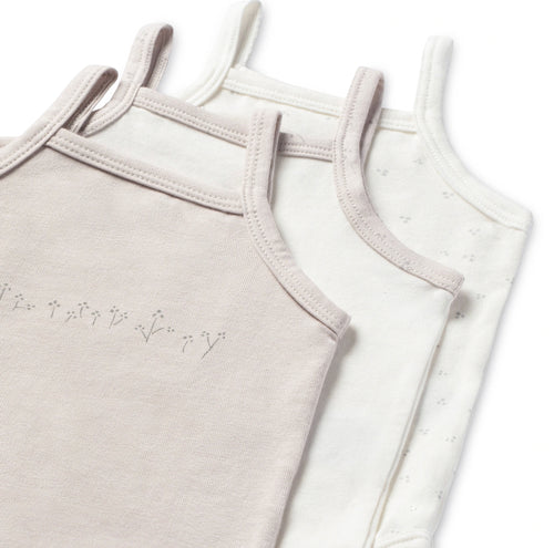 Lilette Spaghetti Strap Colored Undershirts - Boys