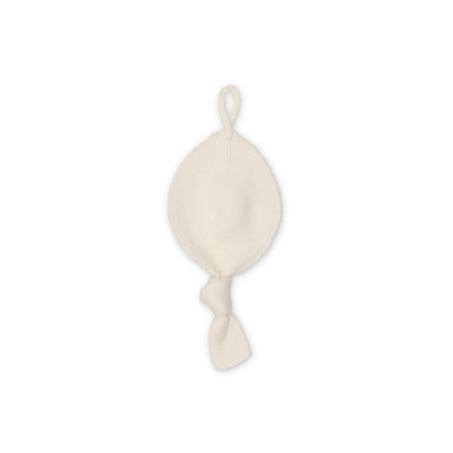 Peluche Knit Paci Holder-Cream