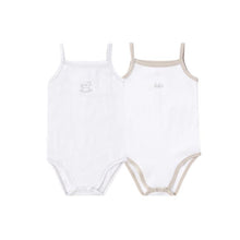 Load image into Gallery viewer, Petit Clair Two Pack Onesie (Horse &amp; Bebe Print)