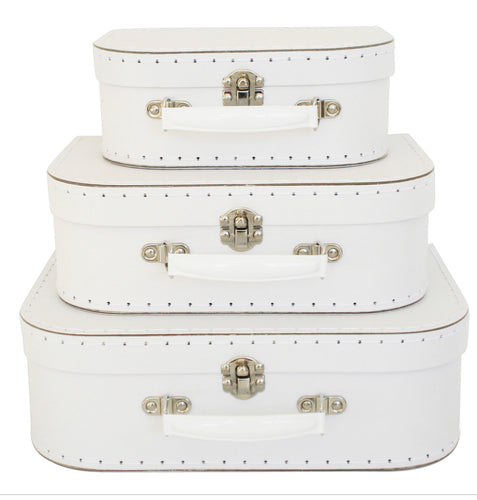 Kids Carry Case Large - White & Grey