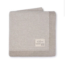 Load image into Gallery viewer, Domani Home Stipple Light Beige Baby Blanket
