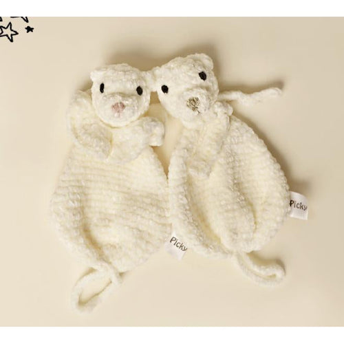 Chenille Baby Rattle Pacifier