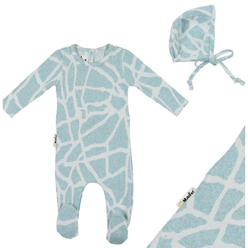 Powder Blue Abstract Collection