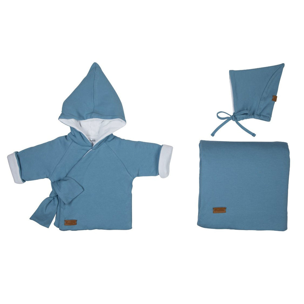 Sea Blue Jacket Set
