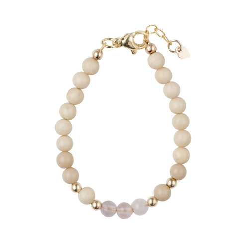 Dye Jade Stones With Rose Beads