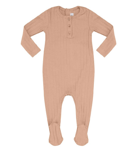 Rhinestone Footie -Pink