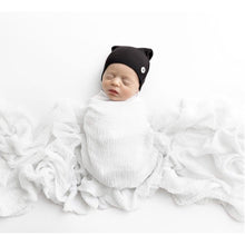 Load image into Gallery viewer, Classic Baby Hat -Black