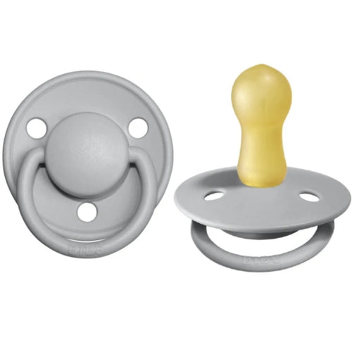 Bibs Pacifier De Lux 2 Pk Cloud Size 1 - 0-6m