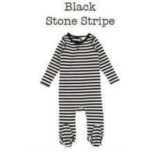 Load image into Gallery viewer, Black/Stone Stripe Ribbed Collection