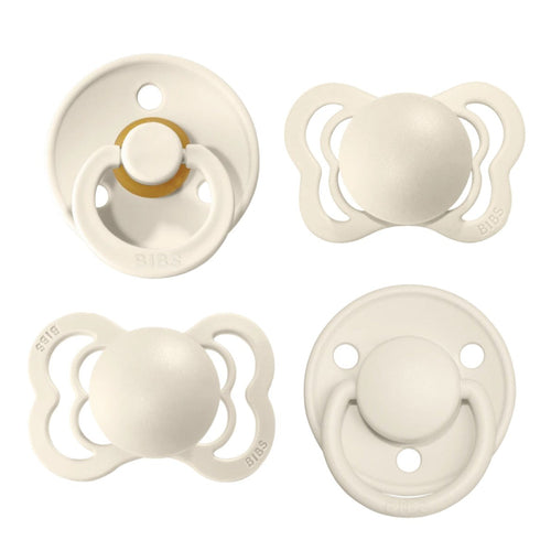 Bibs Pacifier Try It Collection Ivory