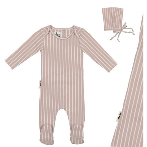 Mauve Pinstripe Collection