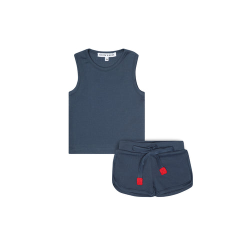 Parni Baby Blue Tank Set