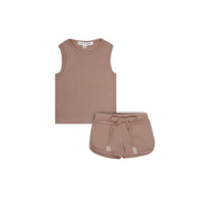 Load image into Gallery viewer, Little Parni pink Tank Set