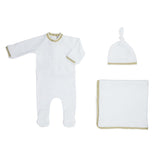 White & Gold Set