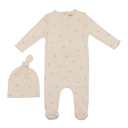 Cherry Printed Set-Ivory