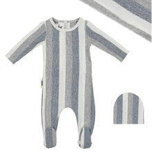 Load image into Gallery viewer, Striped Sweater Knit Collection -Powder Blue
