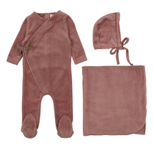 Load image into Gallery viewer, Velour Brown Ribbon Set -Clay