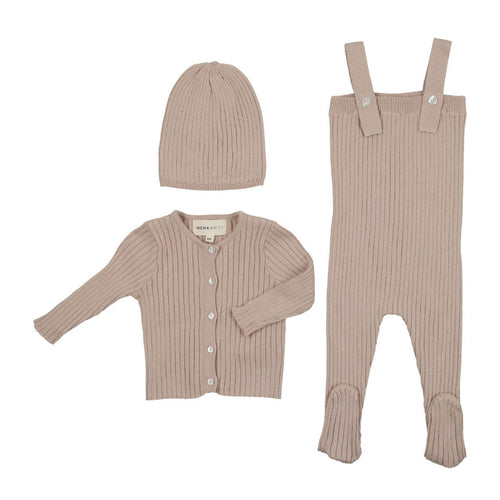 Ribbed Cardigan & Longies