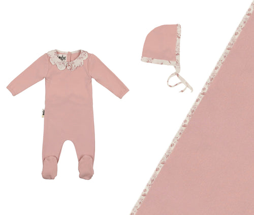 Blush Scalloped Collar Set