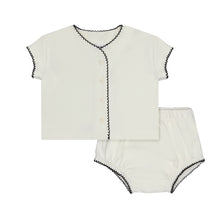 Load image into Gallery viewer, Little Parni Ivory Milano Tank and Cardigan Set
