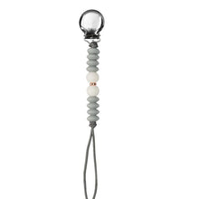 Load image into Gallery viewer, Adora Graphite Ombre Pacifier Clip