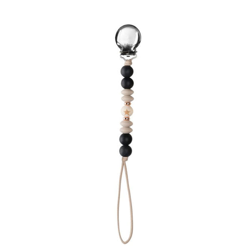 Adora Black Star Pacifier Clip