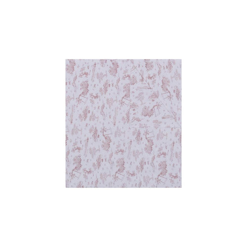 Parni Pink Toile Blanket