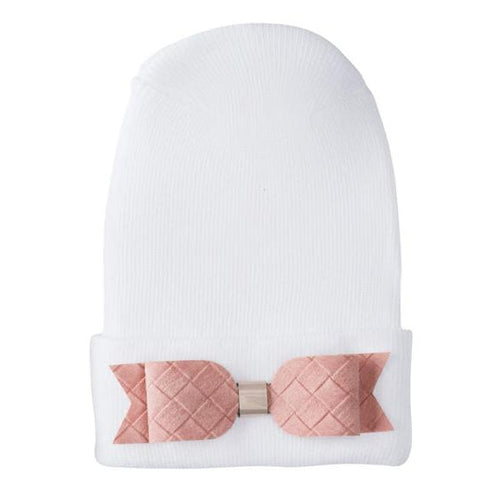 Adora Rose Bow Hospital Hat